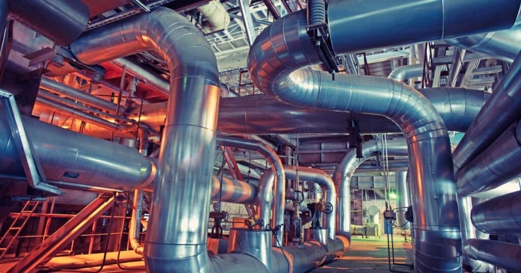 ASME B31.3 process piping system in industrial applications