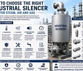 How to Choose the Right Industrial Silencer for Steam, Air and Gas