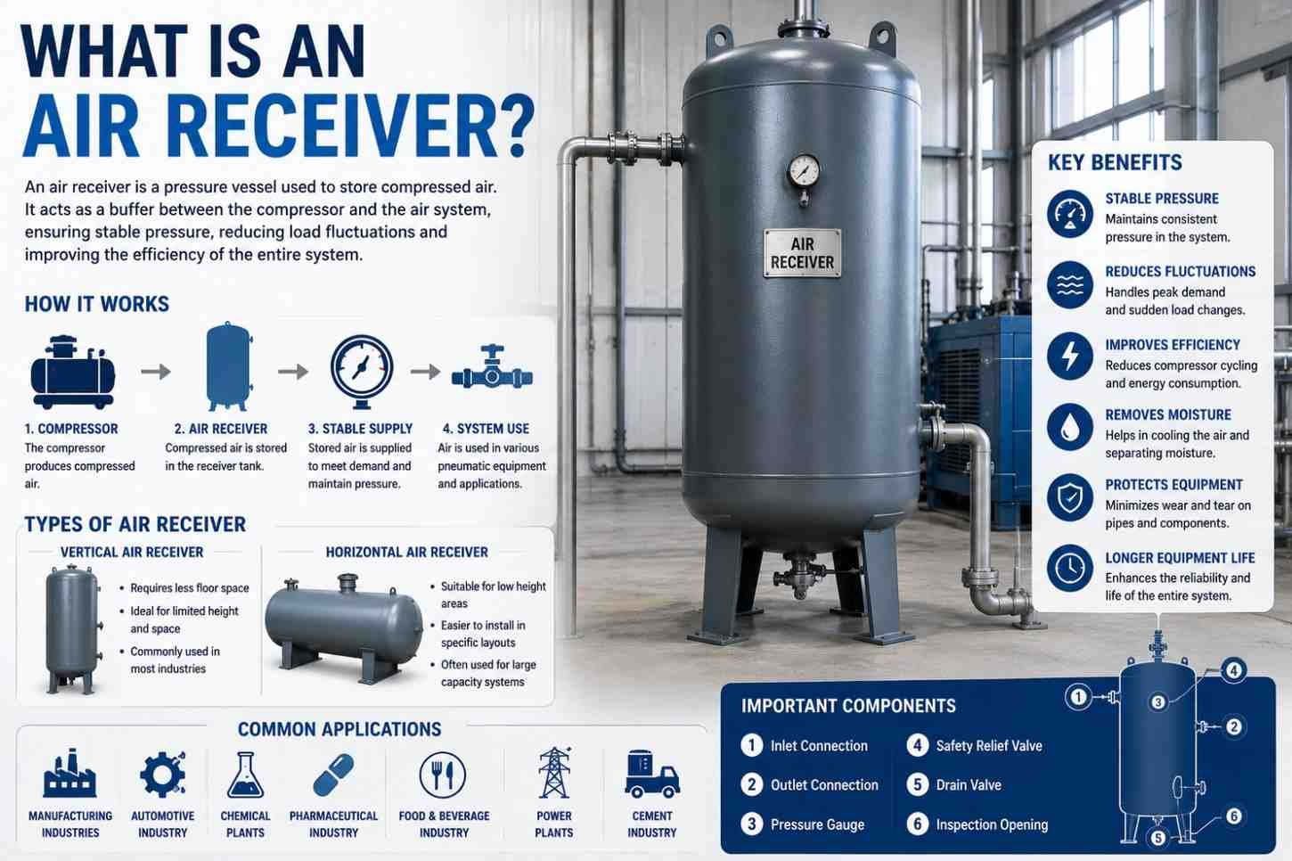 What Is an Air Receiver A Complete Guide