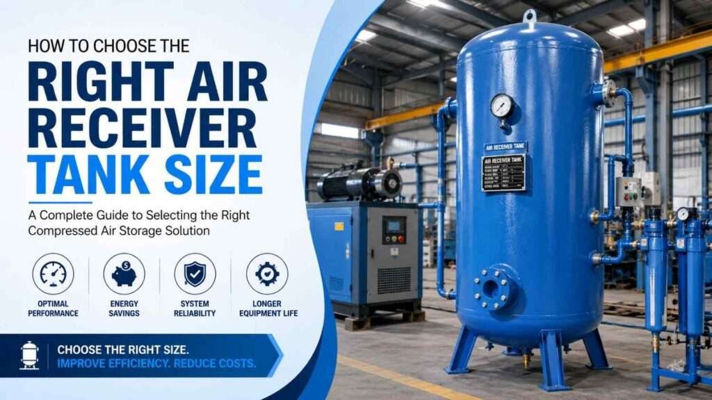 How to Choose the Right Air Receiver Tank Size